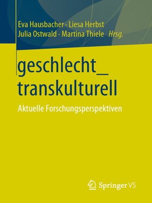 cover image of geschlecht_transkulturell